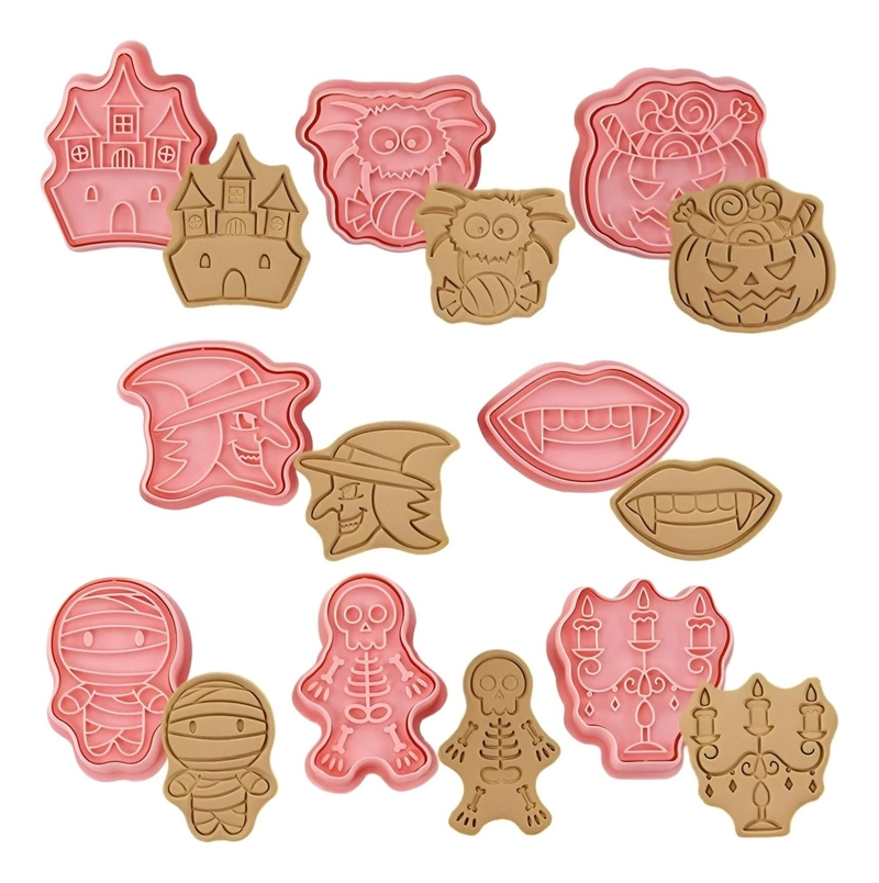 MOLDES GALLETAS HALLOWEEN CORTADORES DE GALLETAS CORTADOR - 1