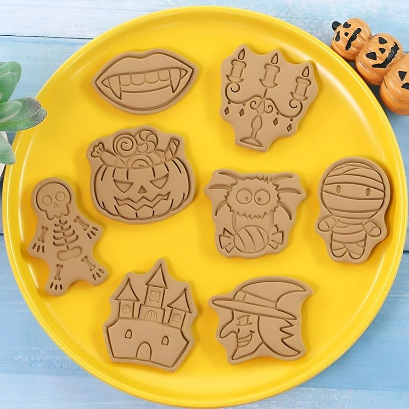 MOLDES GALLETAS HALLOWEEN CORTADORES DE GALLETAS CORTADOR - 6