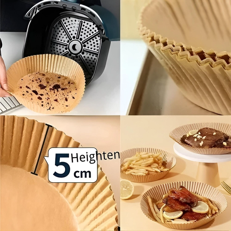 PACK 200 PAPEL PARA FREIDORA AIR FRYER FORRO ANTIHADERENTE - 5