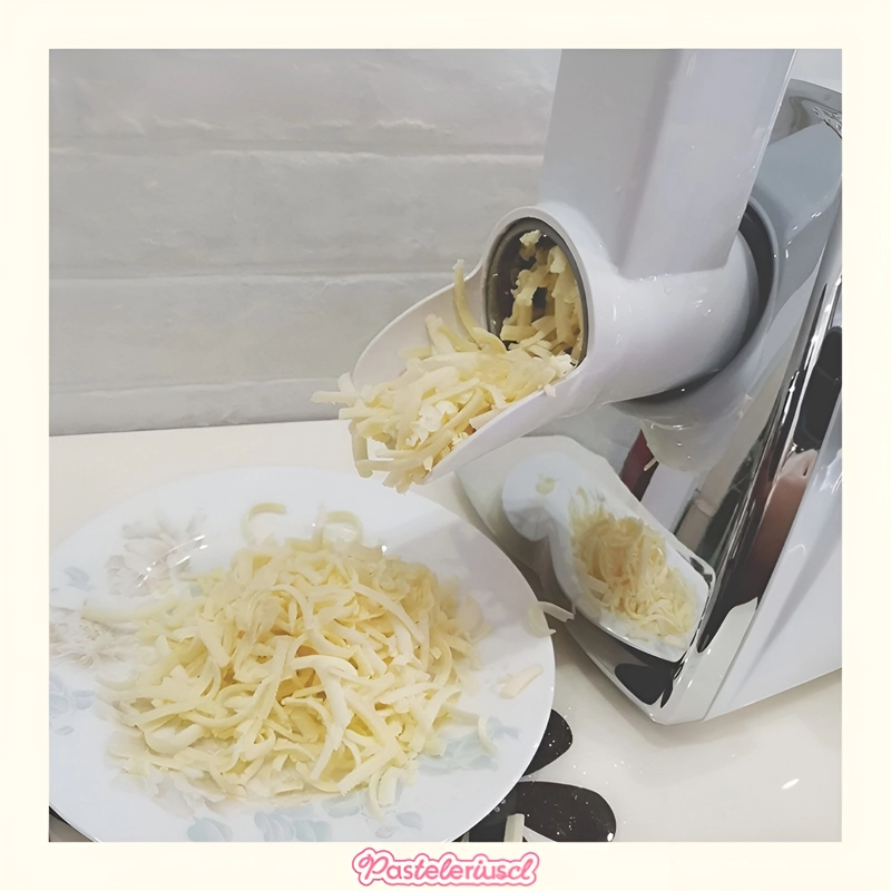RALLADOR QUESO GIRATORIO RALLADOR ELE CTRICO PARA FRUTAS Y VERDURAS 300W RALLADOR QUESO ELECTRICO - 5