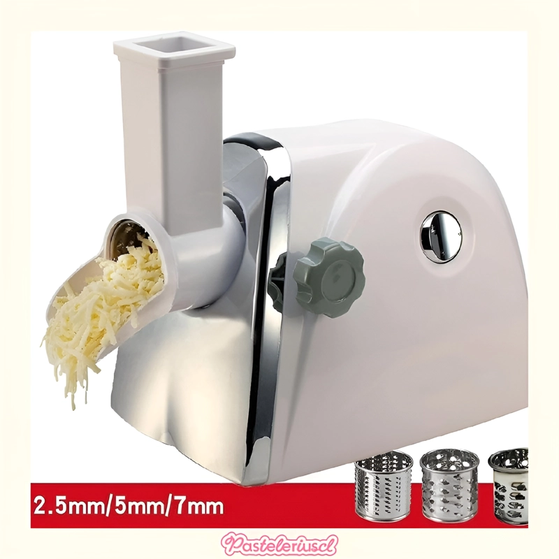 RALLADOR QUESO GIRATORIO RALLADOR ELE CTRICO PARA FRUTAS Y VERDURAS 300W RALLADOR QUESO ELECTRICO - 9