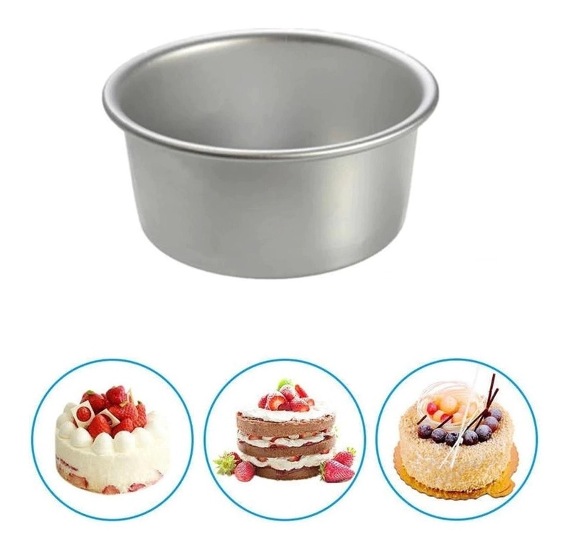 MOLDE TORTA MOLDES DE TORTA MOLDE QUEQUE MOLDE ALUMINIO 20CM - 1