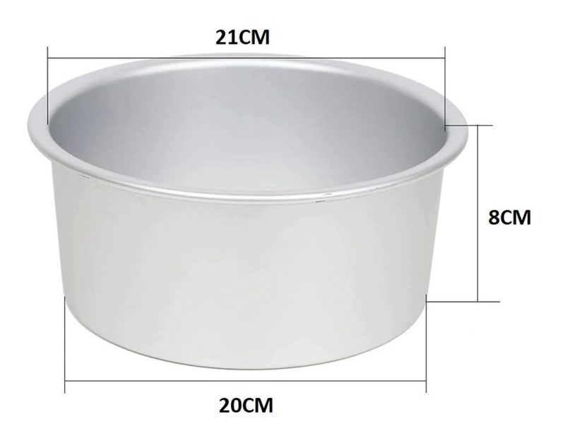 MOLDE TORTA MOLDES DE TORTA MOLDE QUEQUE MOLDE ALUMINIO 20CM - 3