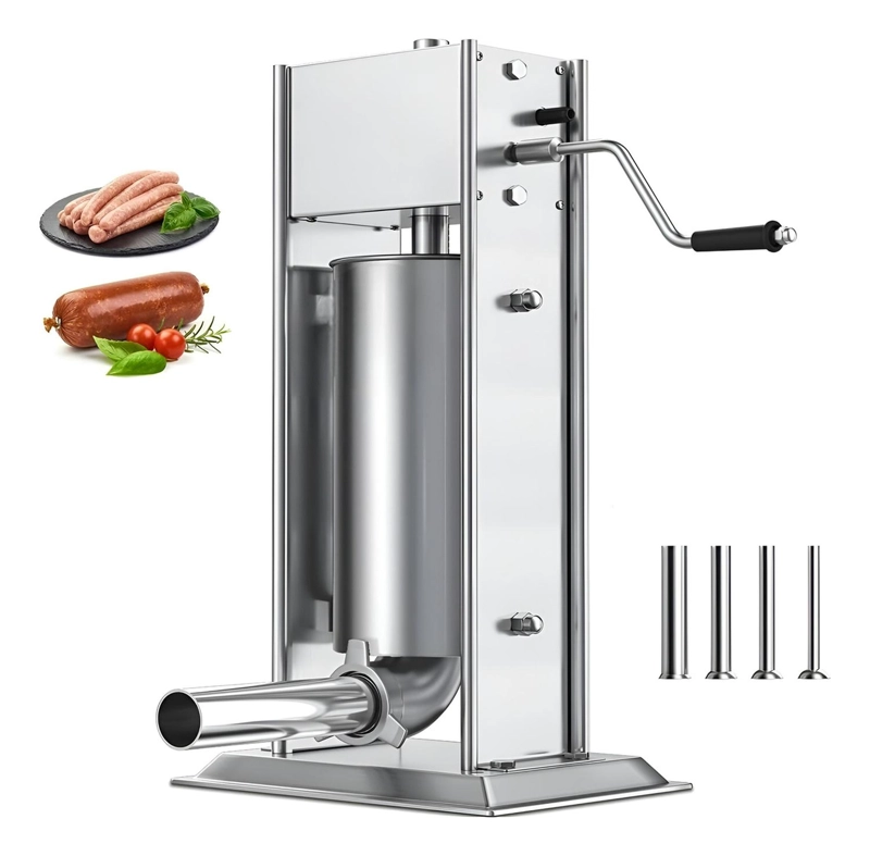 EMBUTIDORAS MANUAL EMBUTIDORA VERTICAL ACERO INOXIDABLE 12L - 1