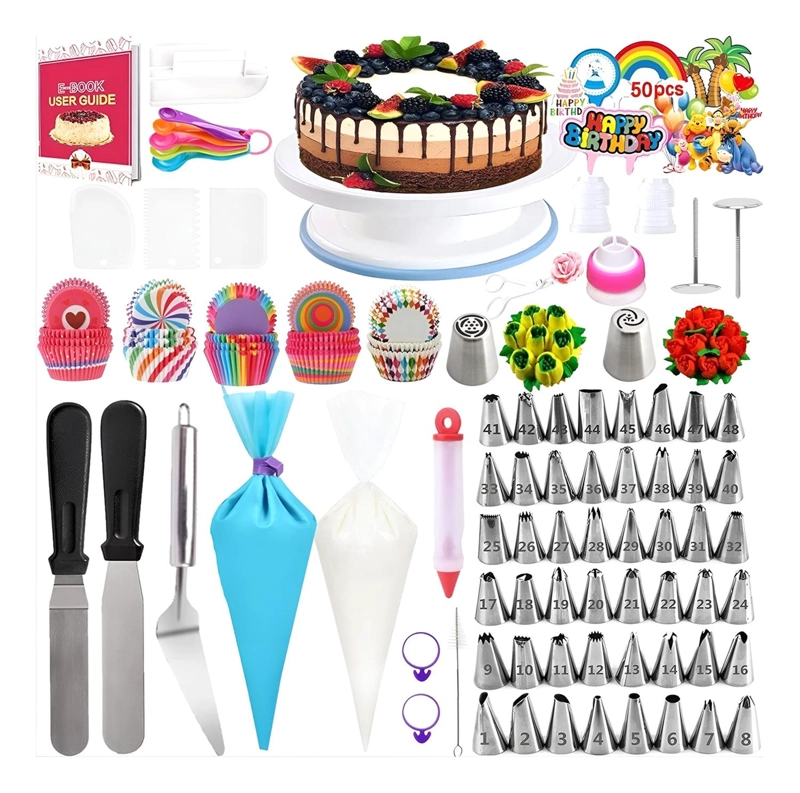 SET REPOSTERIA KIT PASTELERIA SET DE REPOSTERIA 322PCS - 1