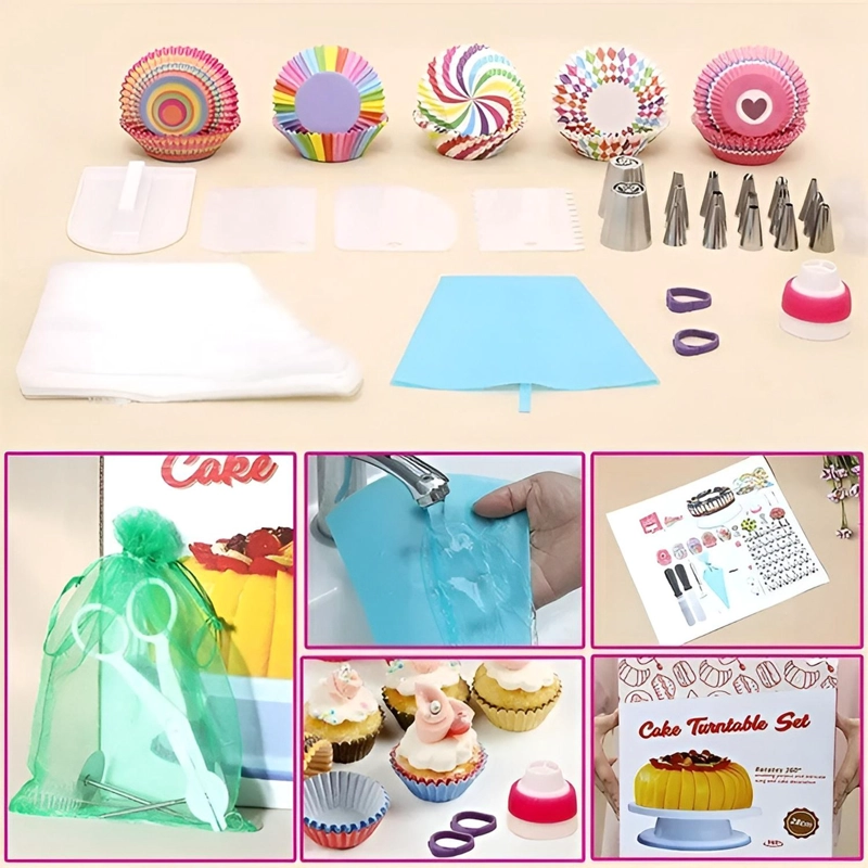 SET REPOSTERIA KIT PASTELERIA SET DE REPOSTERIA 322PCS - 4