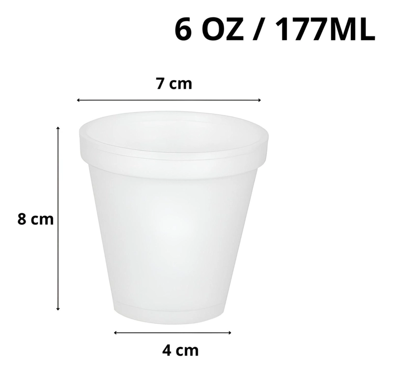 VASOS DESECHABLES CAFE VASOS PLUMAVIT TERMICO VASO 6OZ/177ML - 3