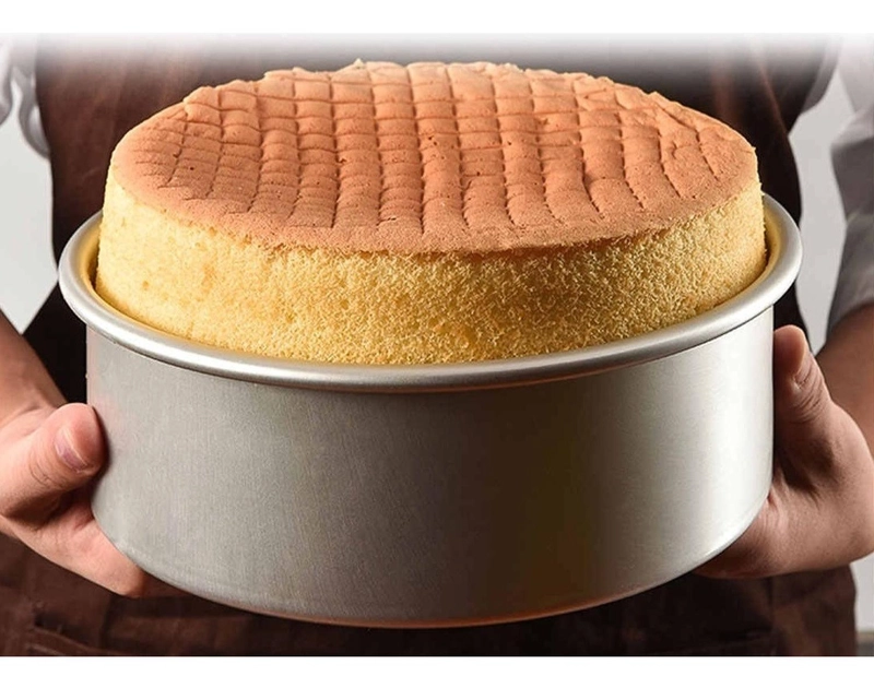 MOLDES DE ALUMINIO PARA TORTAS MOLDE QUEQUE MOLDE TORTA 26CM - 6