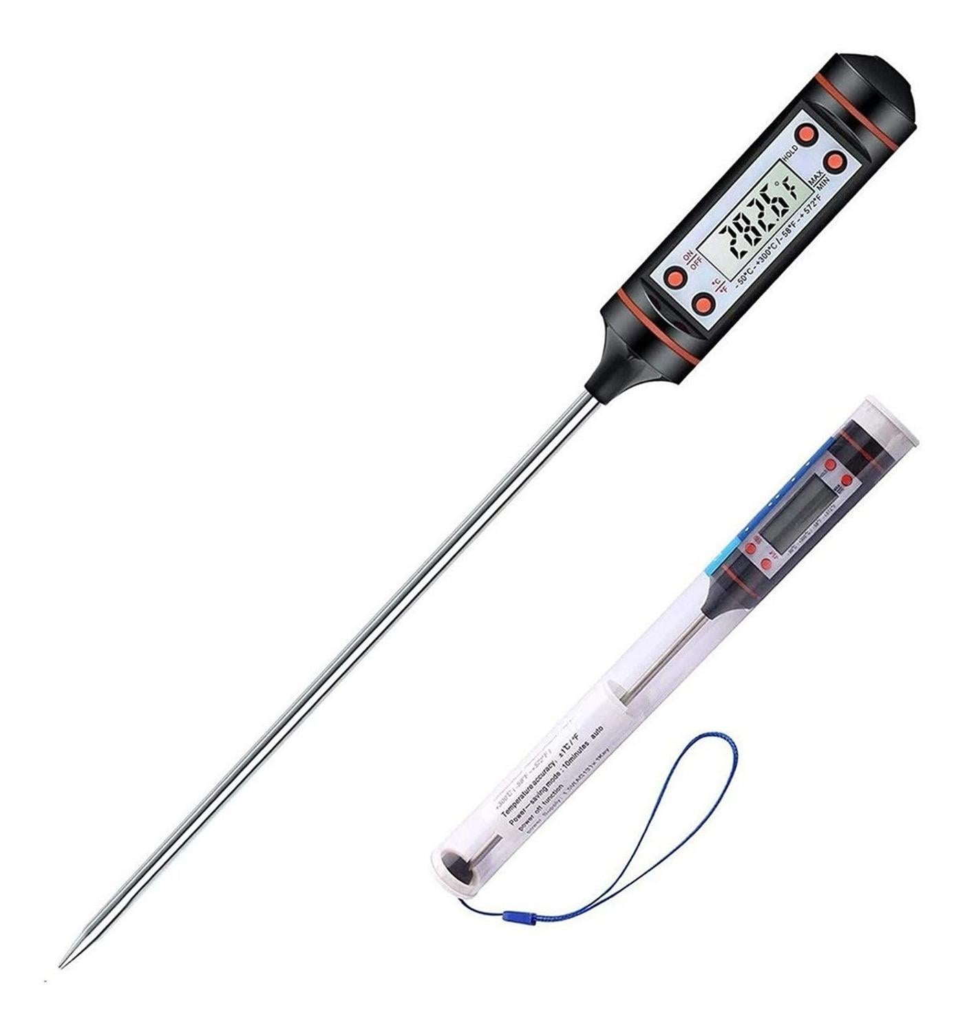 SET BALANZA DIGITAL PESA COCINA DIGITAL + TERMOMETRO DIGITAL BLANCO 5 KG - 3
