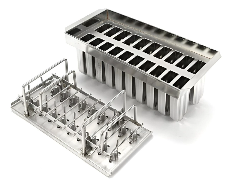 MOLDE HELADOS MOLDES REPOSTERIA MOLDES DE ALUMINIO 20CAV - 5