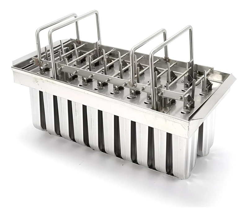 MOLDE HELADOS MOLDES REPOSTERIA MOLDES DE ALUMINIO 20CAV - 8