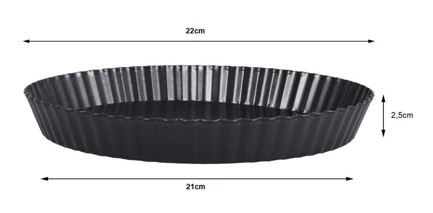 PACK X2 MOLDE DESMONTABLE MOLDES DESMONTABLES MOLDES 22CM GRIS - 2