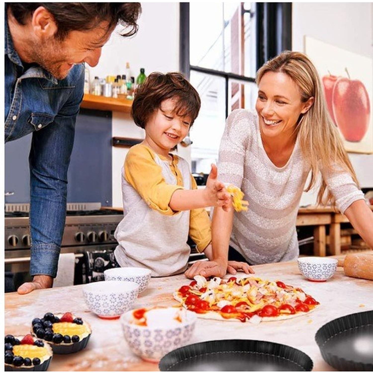 PACK X2 MOLDE DESMONTABLE MOLDES DESMONTABLES MOLDES 22CM GRIS - 4