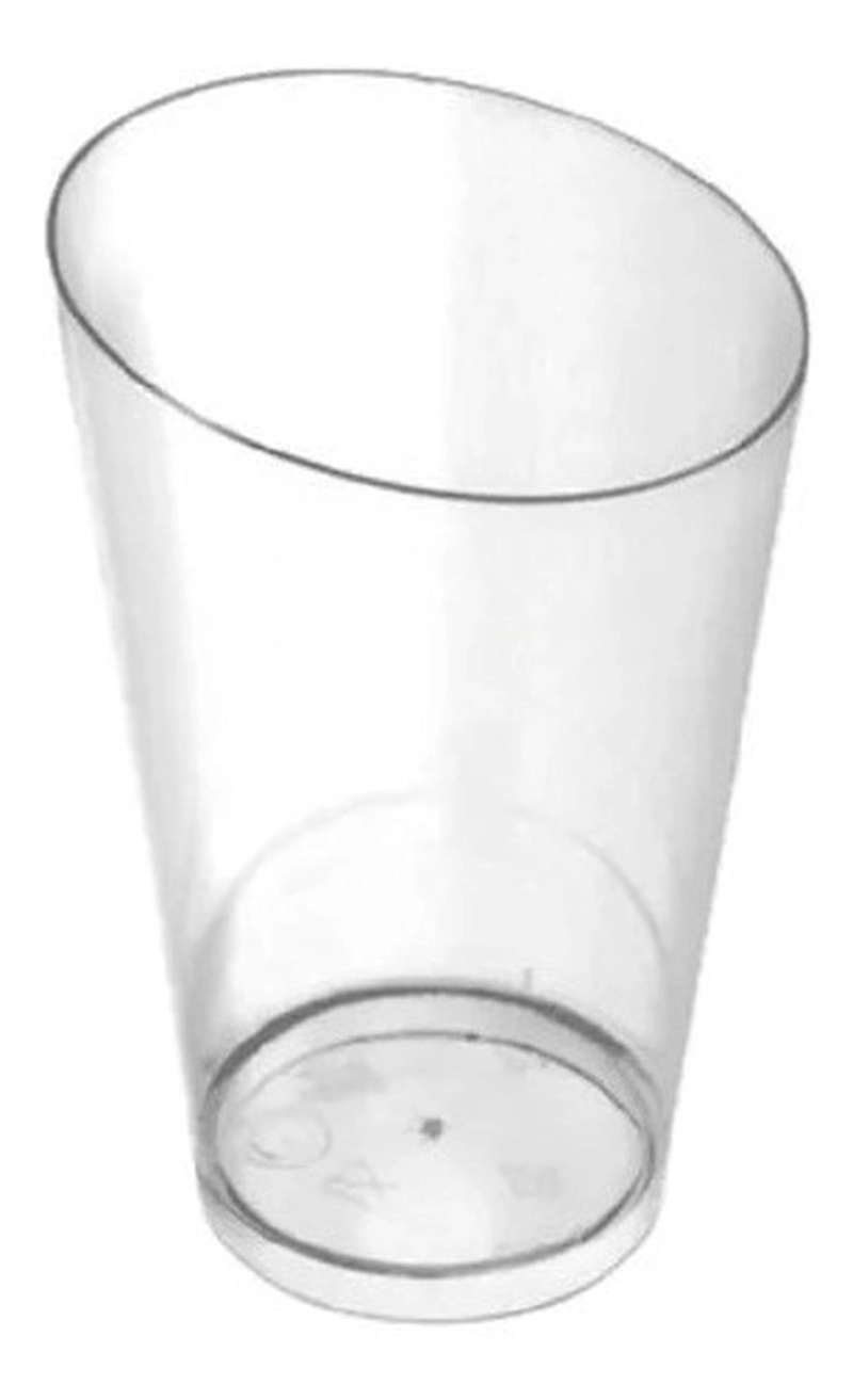 X40 POCILLO DESECHABLE POCILLOS PLASTICOS PARA POSTRES 60ML TRANSPARENTE - 4