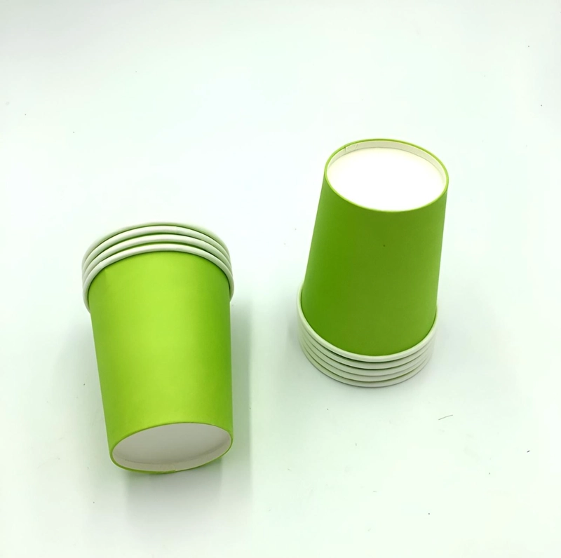 VASOS DESECHABLES VASOS DE CUMPLEAÑOS VERDE 250ML - 6