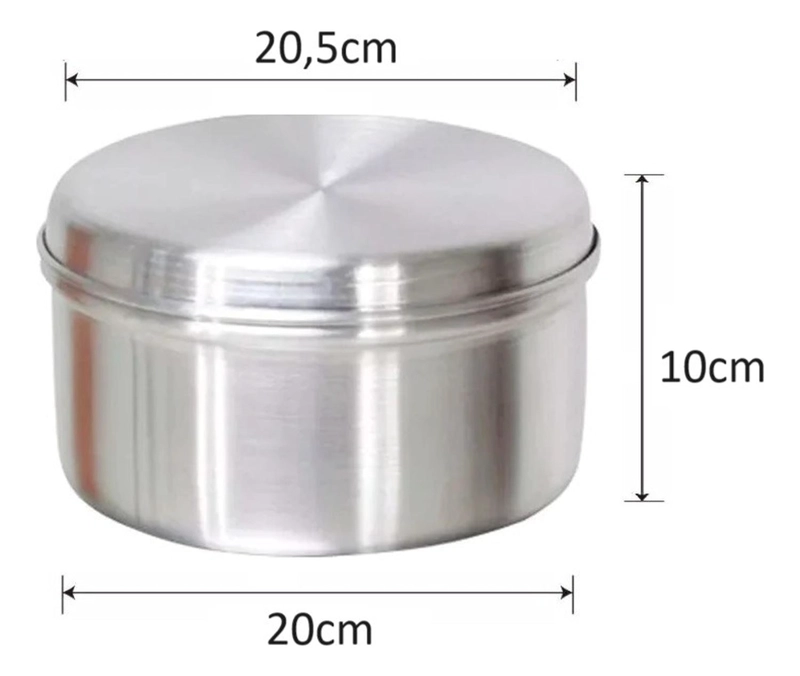 MOLDE QUESILLERO QUESILLERA MOLDE LECHE ASADA MOLDE FLAN 20C GRIS CLARO - 4
