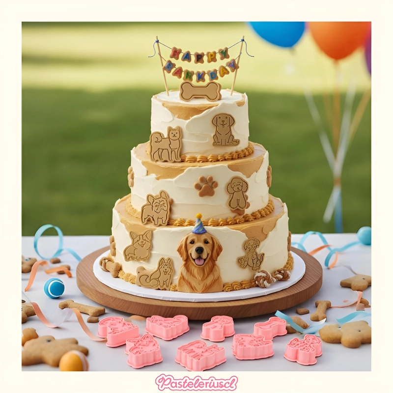 MOLDES PARA GALLETAS PERROS MOLDE GALLETAS MASCOTAS CORTADOR - 2