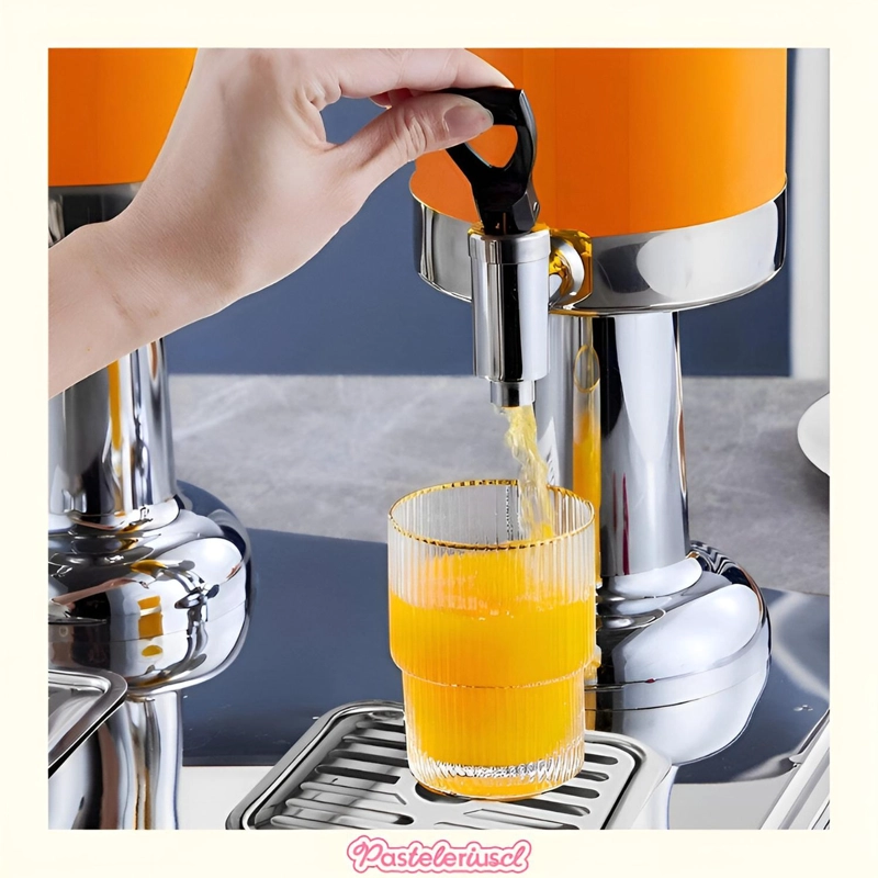 DISPENSADOR BEBIDAS DOBLE MAQUINA AUTOSERVICIO JUGOS 6L - 5