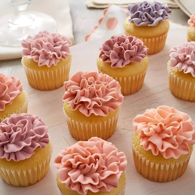 PACK X2 MOLDE CUPCAKES 24 CUPCAKES MOLDE SILICONA REPOSTERIA MULTICOLOR - 5