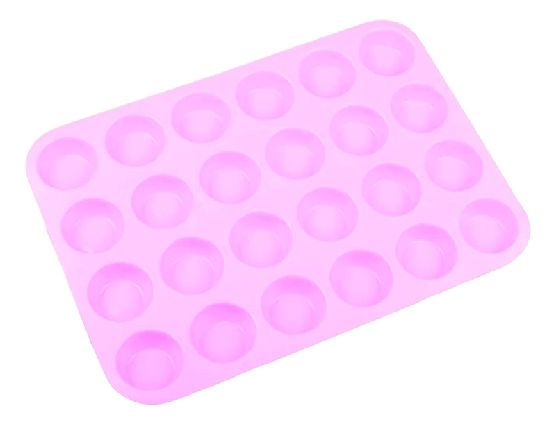 PACK X2 MOLDE CUPCAKES 24 CUPCAKES MOLDE SILICONA REPOSTERIA MULTICOLOR - 8