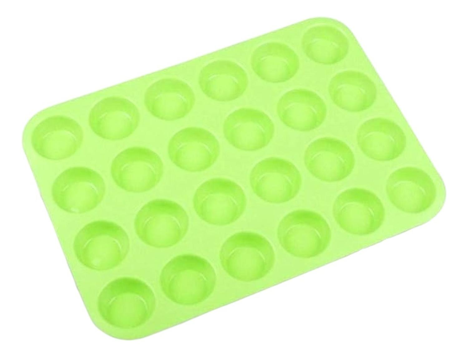 PACK X2 MOLDE CUPCAKES 24 CUPCAKES MOLDE SILICONA REPOSTERIA MULTICOLOR - 9