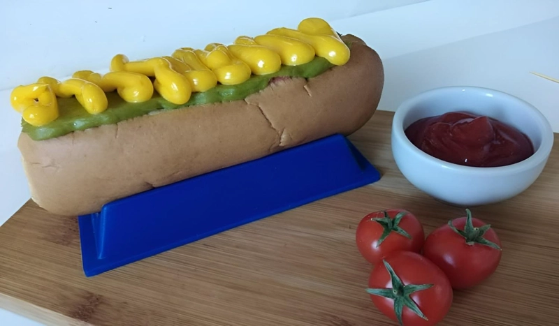 20 PORTA COMPLETOS PLASTICO COMPLETERO REUTILIZABLE HOT DOG MULTICOLOR - 9