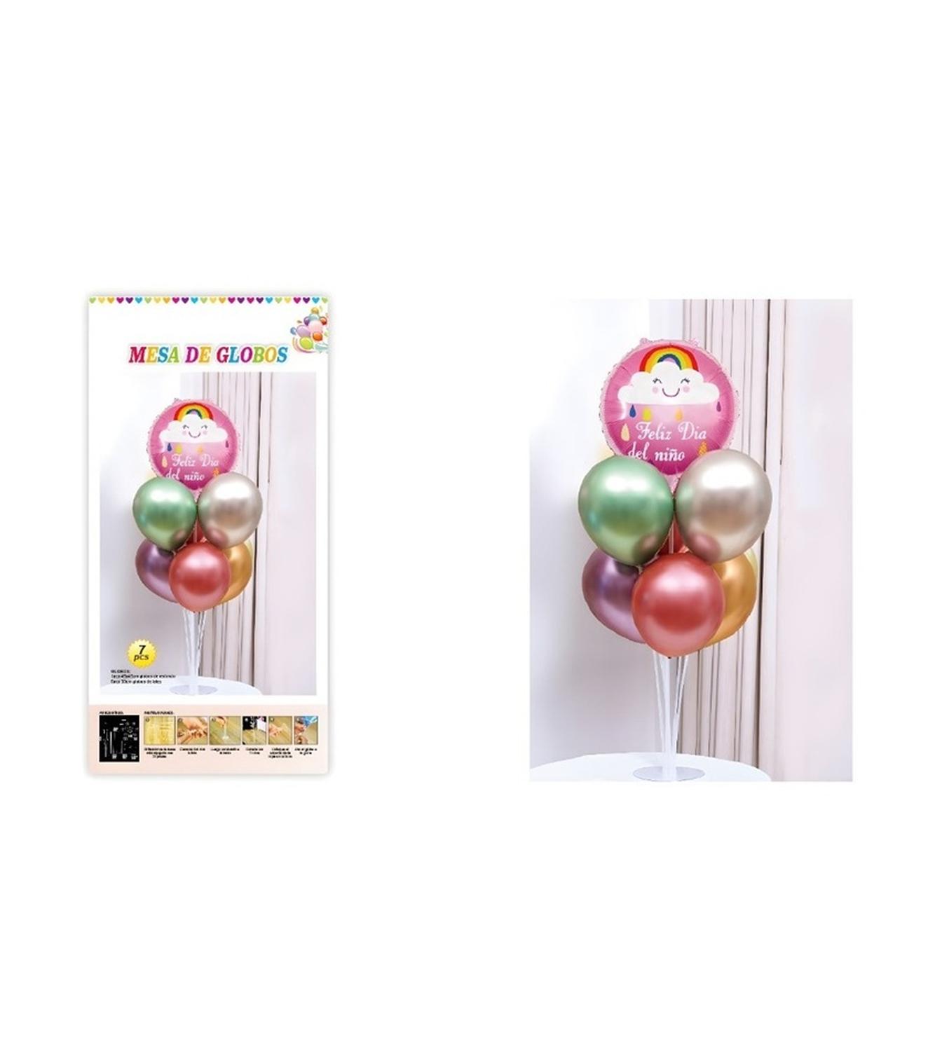 SET DE DECORACION GLOBOS DIA DEL NIÑO BASE PARA GLOBOS 2381 - 2