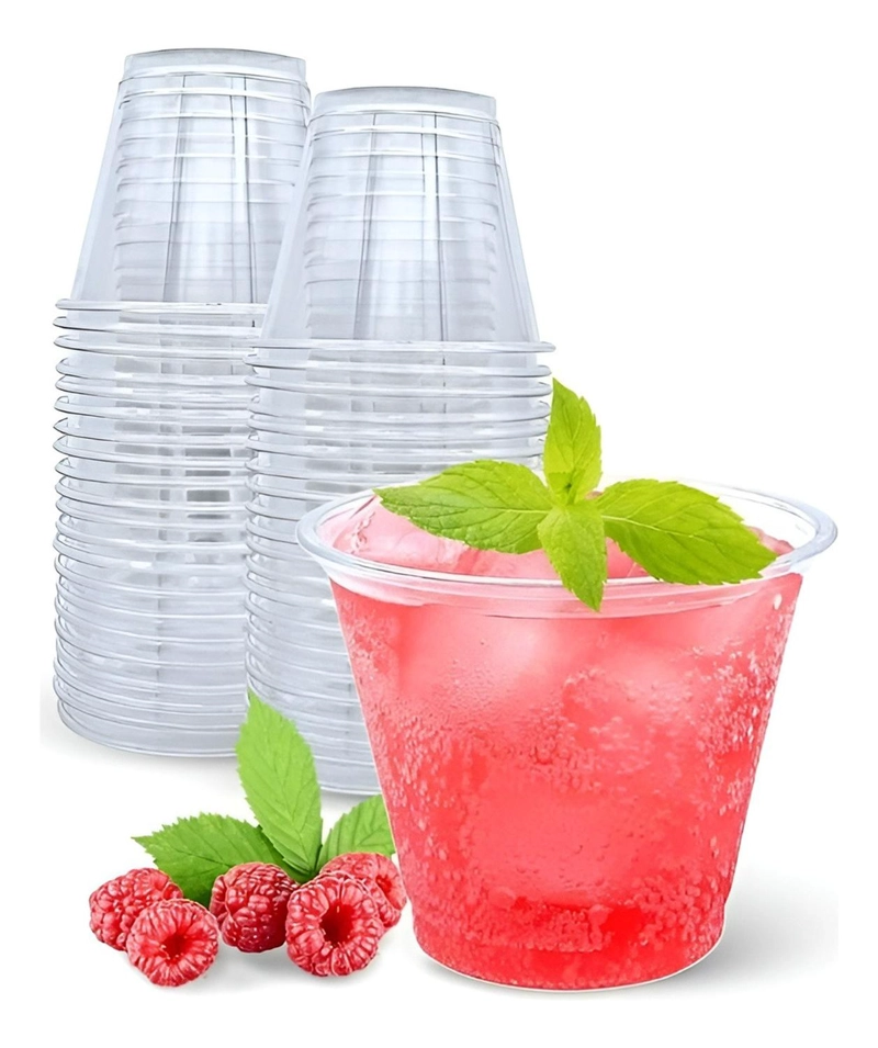 VASO PLASTICO VASOS DESECHABLES VASO PEQUEÑO 5OZ 148ML - 1