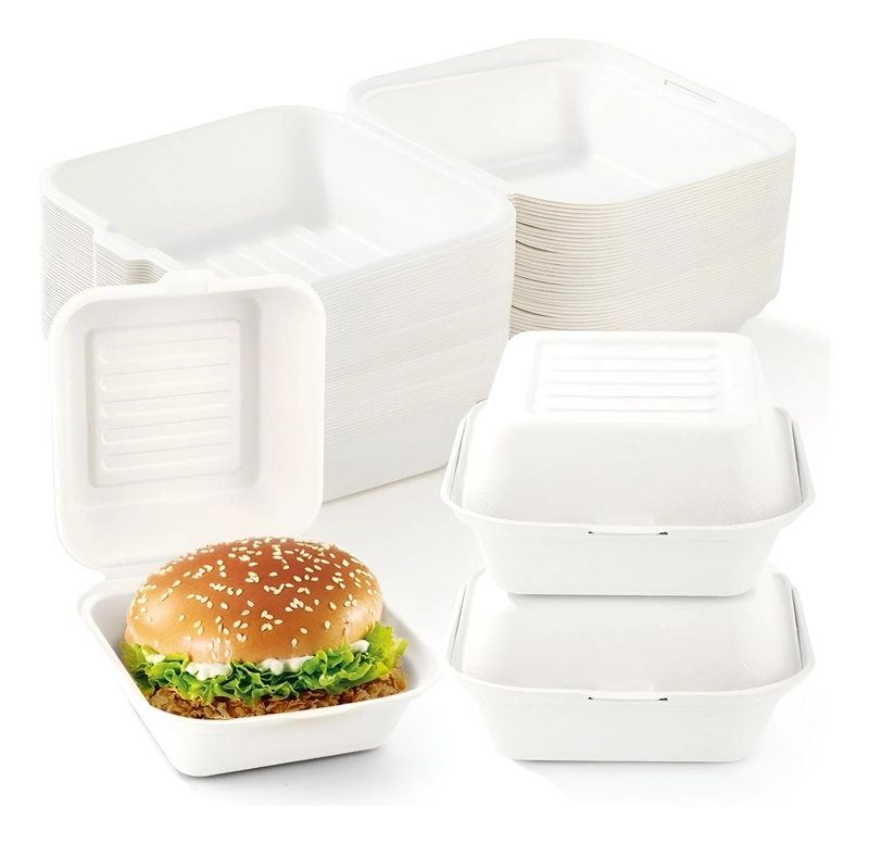 X50 CONTENEDOR DE ALIMENTOS ENVASES DESECHABLES COMPOSTABLES - 9
