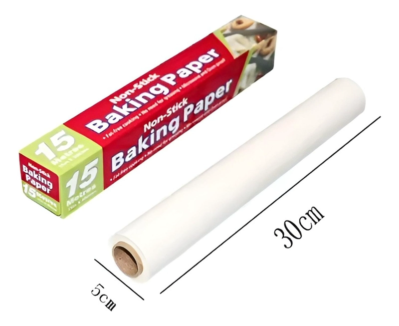 ROLLO PAPEL MANTEQUILLA PAPEL MANTEQUILLA COCINA PAPEL 15MTS - 3
