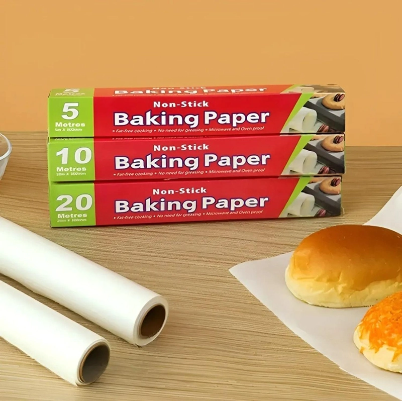 ROLLO PAPEL MANTEQUILLA PAPEL MANTEQUILLA COCINA PAPEL 15MTS - 7