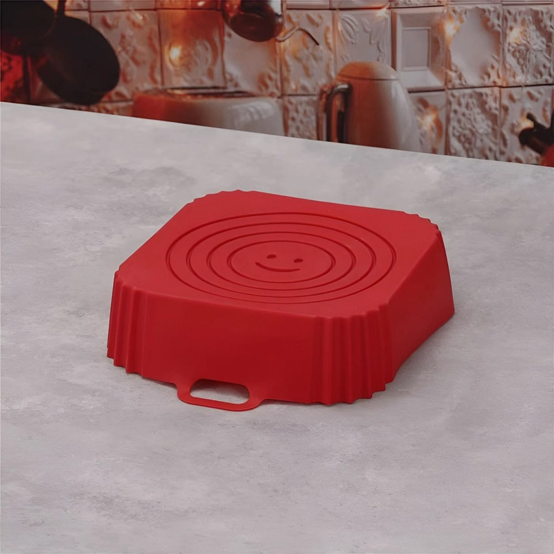 X2 FORRO DE FREIDOR FORRO DE SILICONA AIR FRYER CUADRADO - 8