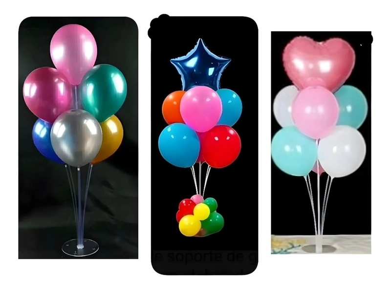 X2 SOPORTE DE GLOBOS VARILLAS PARA GLOBOS VARILLA DE GLOBOS - 6