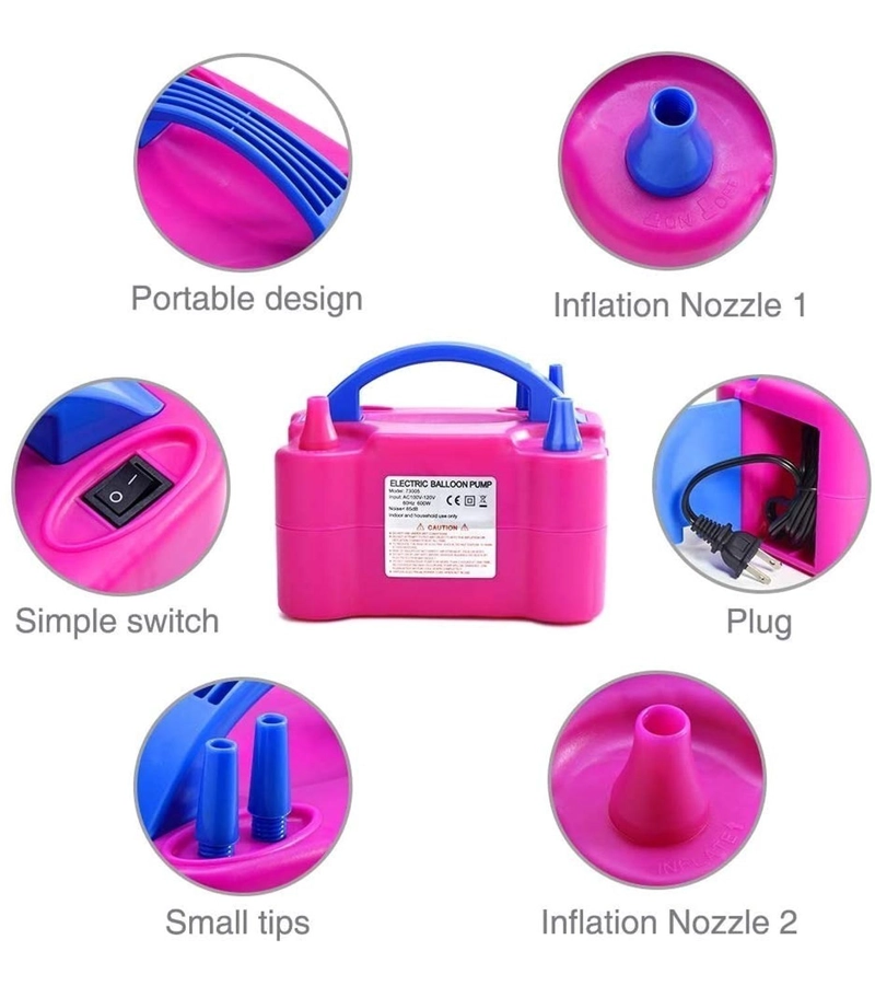 INFLADOR DE GLOBOS ELE CTRICO MAQUINA PARA INFLAR GLOBOS - 4