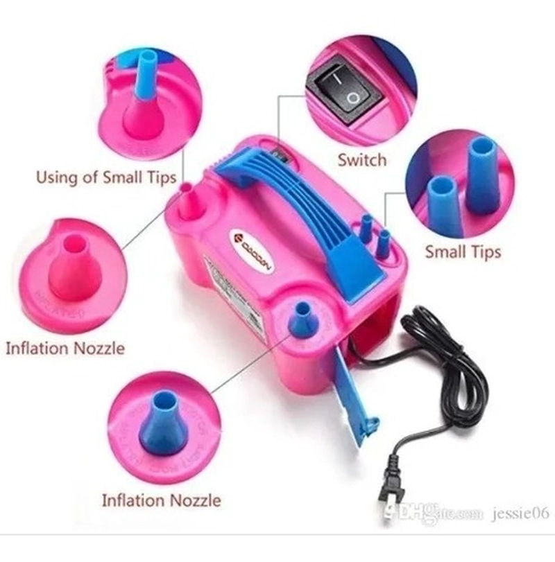 INFLADOR DE GLOBOS ELE CTRICO MAQUINA PARA INFLAR GLOBOS - 7