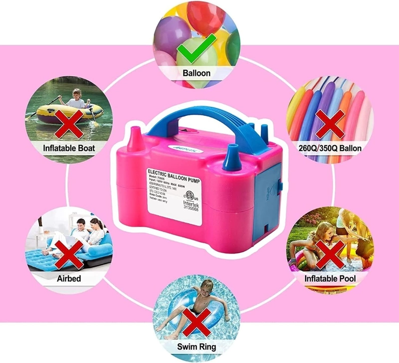 INFLADOR DE GLOBOS ELE CTRICO MAQUINA PARA INFLAR GLOBOS - 9