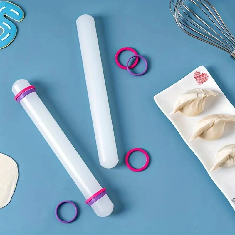 USLERO RODILLO FONDANT RODILLO PARA FONDANT 22CM BLANCO - 4