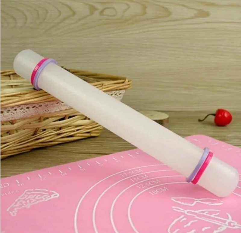 USLERO RODILLO FONDANT RODILLO PARA FONDANT 22CM BLANCO - 7