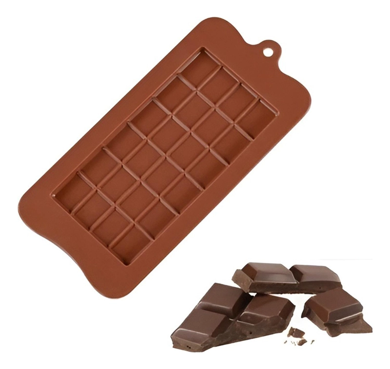 MOLDES DE CHOCOLATE MOLDE BARRA DE CHOCOLATE SILICONA