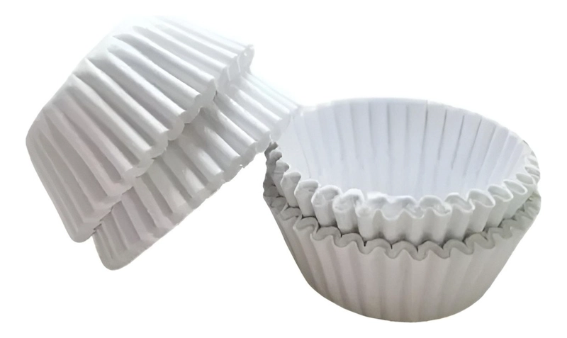100 CAPSULAS PARA HORNEAR 6CM + MOLDE MUFFIN MINI 24 CUPCAKE MULTICOLOR - 5