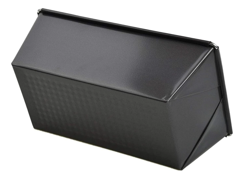 MOLDE RECTANGULAR ANTIADHERENTE TEFLON PARA PAN Y QUEQUE 30CM PASTELERIA CL GRIS - 5