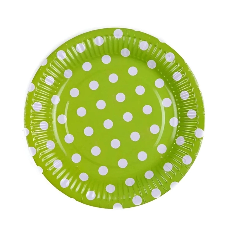 [101613] 10 PLATOS CUMPLEAÑOS PLATOS DE CUMPLEAÑOS DESECHABLES 18CM - 1