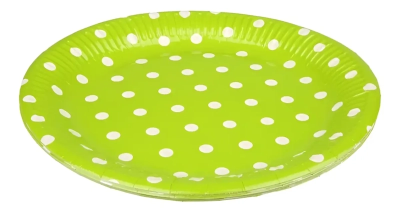 [101613] 10 PLATOS CUMPLEAÑOS PLATOS DE CUMPLEAÑOS DESECHABLES 18CM - 2