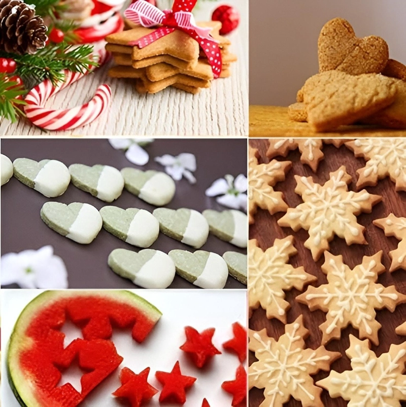 10 CORTADORES DE GALLETAS NAVIDAD CORTADOR GALLETAS NAVIDAD - 7