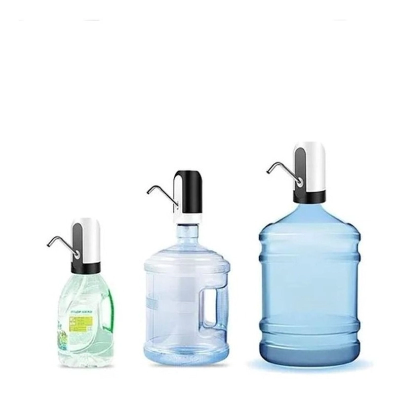 BOMBA DISPENSADOR USB AGUA ELECTRONICO RECARGABLE BOTELLON BLANCO - 8