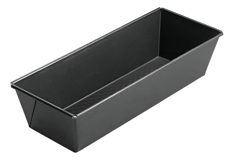 PACK X4 MOLDE PAN MOLDE PARA PAN DE MOLDE RECTANGULAR 35CM GRIS - 8