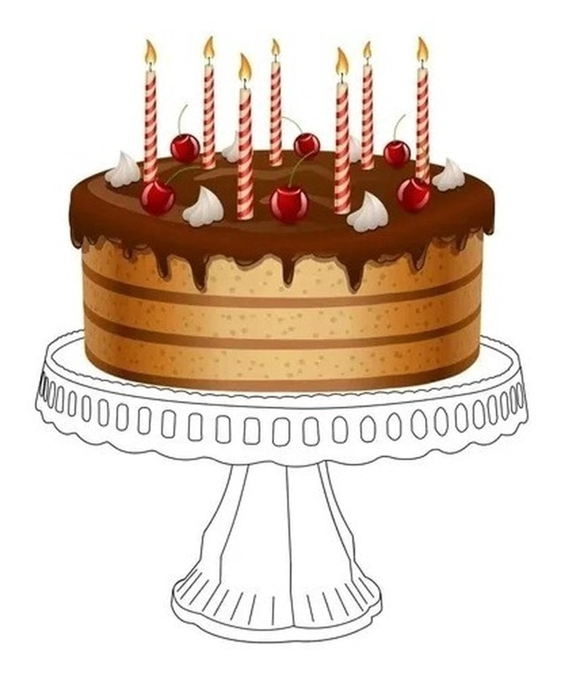 PORTA TORTA CON TAPA BASES PARA TORTAS SOPORTE TORTAS 32 CM BLANCO CON TAPA 32CM - 3