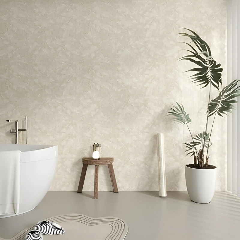 2 PAPEL PARA PARED PAPEL MURAL PVC AUTOADHESIVO MARMOL 10MTS BEIGE - 9