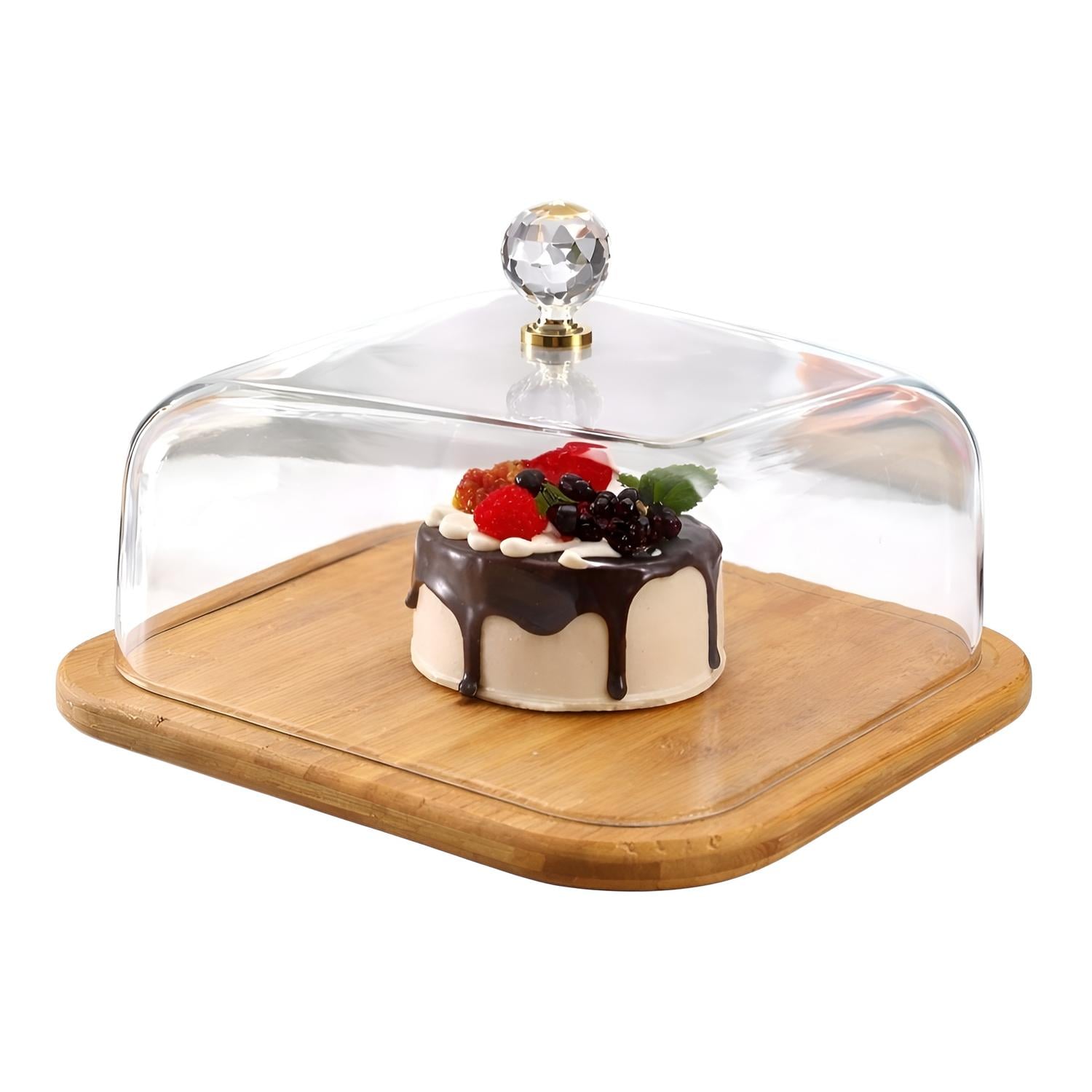 PORTA TORTA PORTA CUPCAKE BASE PARA TORTA 25CM SOPORTE TORTA VITRINA PARA POSTRES - 1