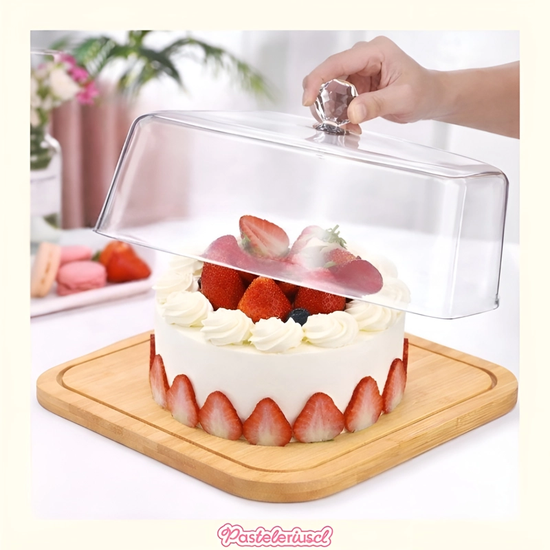 PORTA TORTA PORTA CUPCAKE BASE PARA TORTA 25CM SOPORTE TORTA VITRINA PARA POSTRES - 2